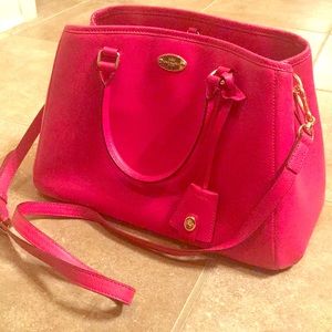 NWT Ruby Pink AUTHENTIC Coach bag
